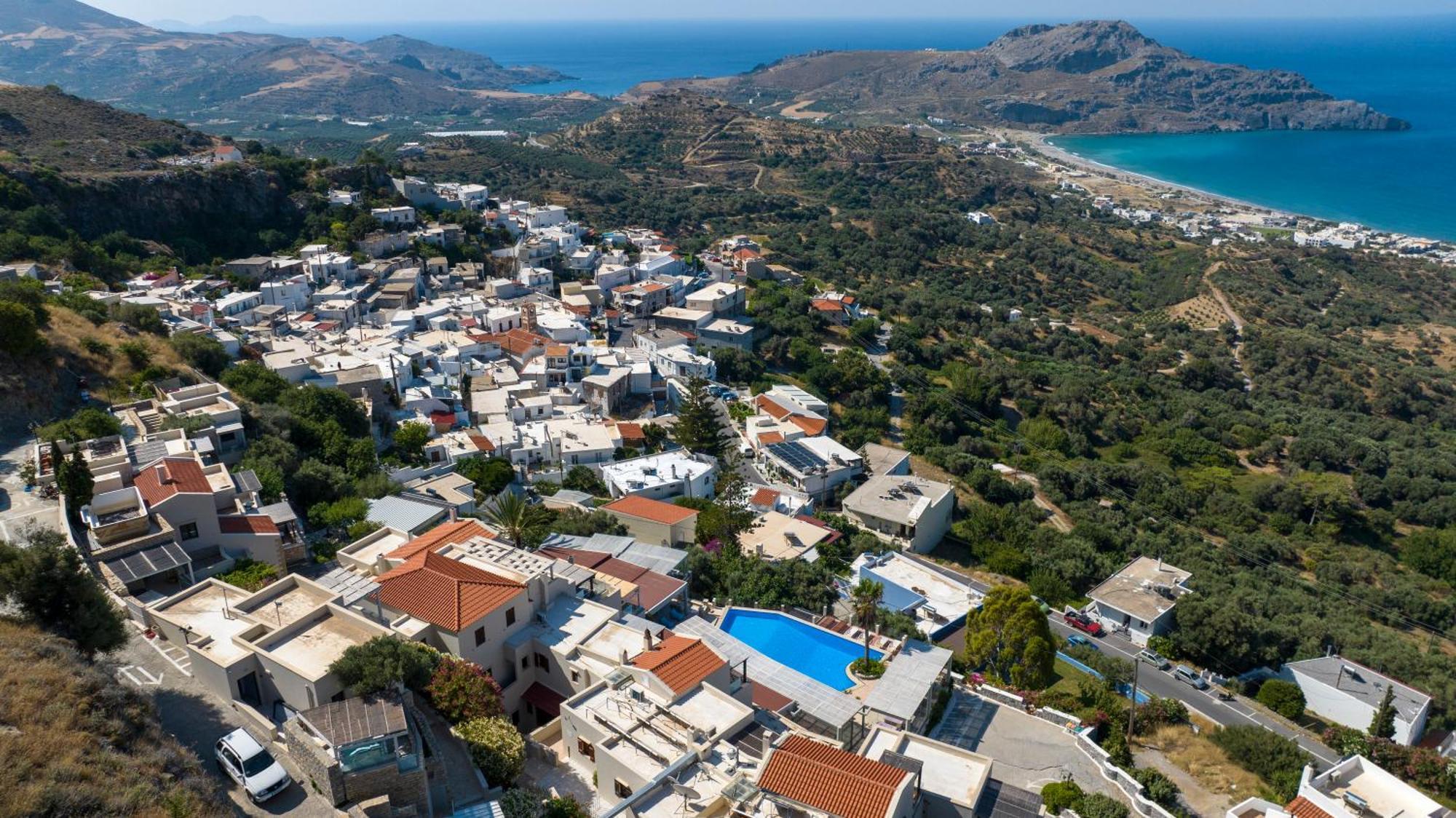 Stefanos Village Hotel Myrthios Exterior photo